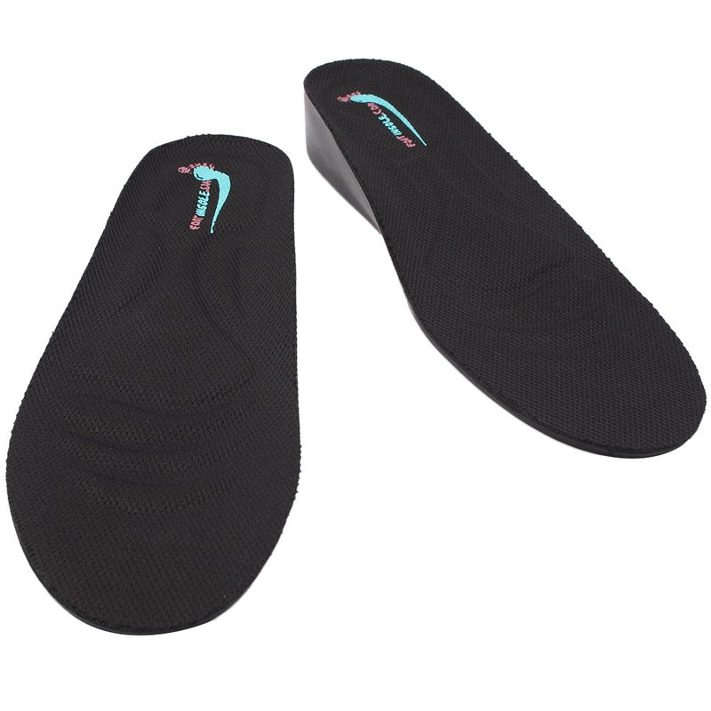 FOOTINSOLE.COM نعل لزيادة الطول، رفع حذاء للرجال مع وسائد مريحة ودعم للقوس لزيادة الطول - Image 3